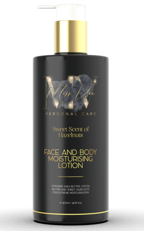 Face And Body Moisturising Lotion – Sweet Scent Of Hazelnuts